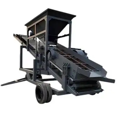 大型移動式砂石分離機(jī)